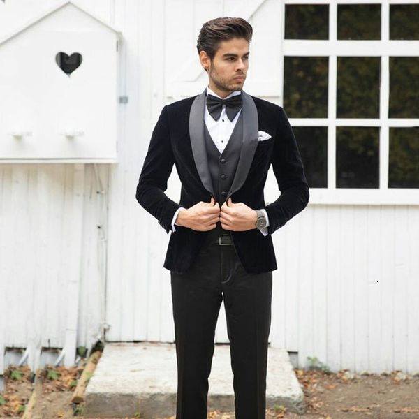 men's suits & blazers suit black mariage homme velvet wedding suit groom tuxedo prom male party 3 guy jacket vest x0ag, White;black
men's suits & blazers suit black mariage homme velvet wedding suit groom tuxedo prom male party 3 guy jacket vest x0ag, White;black