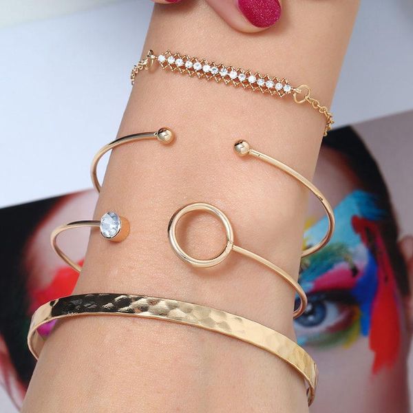 tennis 2021 european and american jewelry personality punk metal chain hundred bracelets simple suit hand women, Golden;silver
tennis 2021 european and american jewelry personality punk metal chain hundred bracelets simple suit hand women, Golden;silver