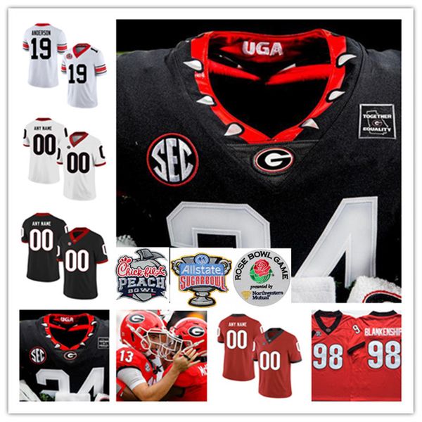 uga georgia bulldogs custom football jersey clay webb adam anderson kearis jackson richard lecounte george pickens trezmen marshall major bu, Black
uga georgia bulldogs custom football jersey clay webb adam anderson kearis jackson richard lecounte george pickens trezmen marshall major bu, Black