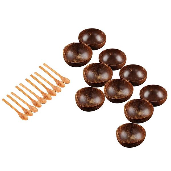 bowls 20pcs coconut bowl set handmade shell tableware wood spoon dessert fruit salad mixing rice ramen
bowls 20pcs coconut bowl set handmade shell tableware wood spoon dessert fruit salad mixing rice ramen