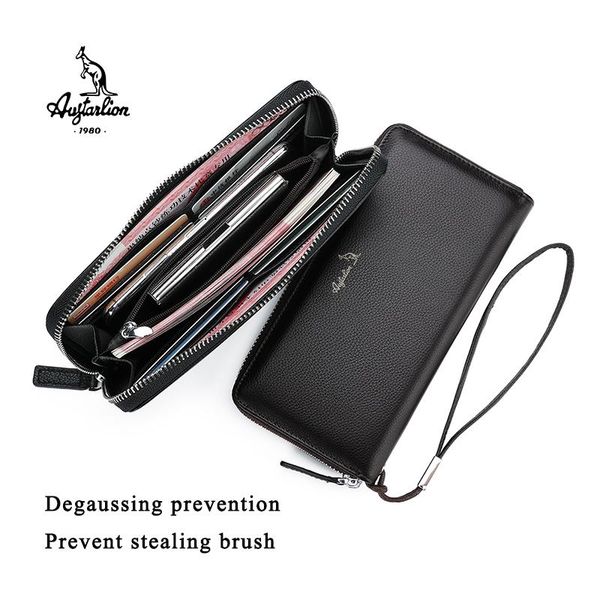wallets men cards holder purse crown black male fashion pocket wallet coin bag billfold leather long clutch business, Red;black 
wallets men cards holder purse crown black male fashion pocket wallet coin bag billfold leather long clutch business, Red;black