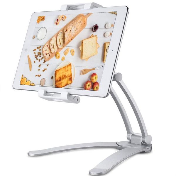 cell phone mounts & holders 2-in-1 kitchen wall mount bracket deskaluminum alloy tablet holder mobile lazy stand for 5-13 inch tablets
cell phone mounts & holders 2-in-1 kitchen wall mount bracket deskaluminum alloy tablet holder mobile lazy stand for 5-13 inch tablets