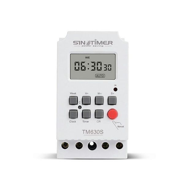 timers sinotimer tm630s heavy load 7 days lighting electronic digital weekly timer with 2 second interval and direct output power tools
timers sinotimer tm630s heavy load 7 days lighting electronic digital weekly timer with 2 second interval and direct output power tools