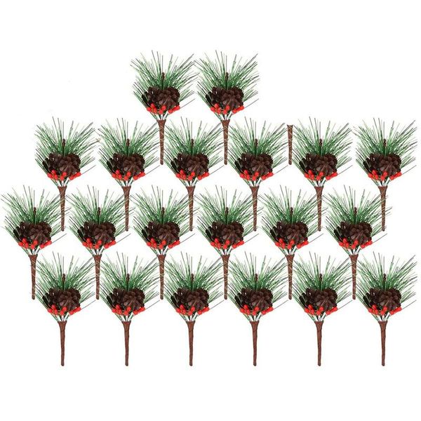20 pieces artificial pine picks mini pine branches for christmas party flower arrangements wreaths holiday decoration
20 pieces artificial pine picks mini pine branches for christmas party flower arrangements wreaths holiday decoration
