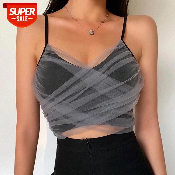 chic frence style women's cropped double layer black white mesh criss cross camis tank wdc5158 #g02v
chic frence style women's cropped double layer black white mesh criss cross camis tank wdc5158 #g02v
