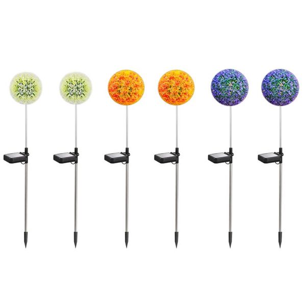 lawn lamps 2pcs led solar light dandelion flower ball stake fairy lamp string outdoor garden art decoration landscape street lighting
lawn lamps 2pcs led solar light dandelion flower ball stake fairy lamp string outdoor garden art decoration landscape street lighting