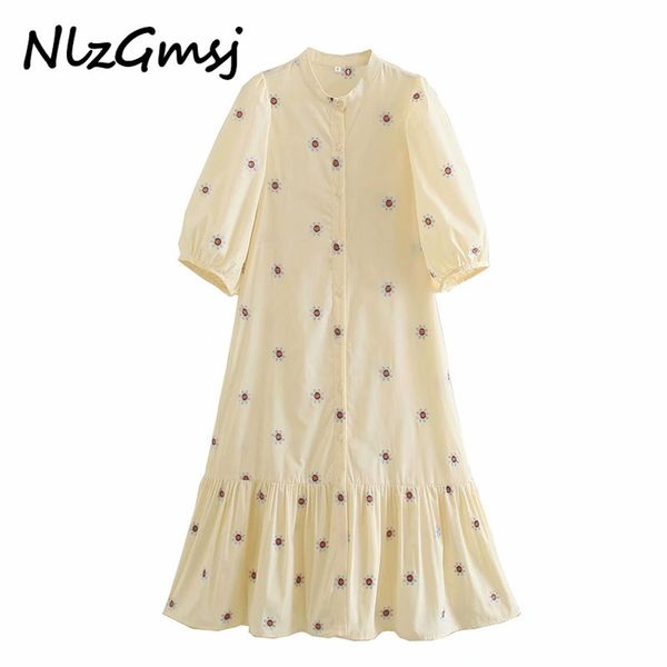 dres vintage floral embroidery midi woman o neck short sleeve ruffled summer holiday casual 03 210628, Black;gray
dres vintage floral embroidery midi woman o neck short sleeve ruffled summer holiday casual 03 210628, Black;gray