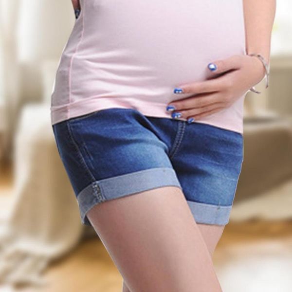 women's shorts plus size pregnant women jeans belly stretch high waist comfortable blue distressed summer, White;black
women's shorts plus size pregnant women jeans belly stretch high waist comfortable blue distressed summer, White;black