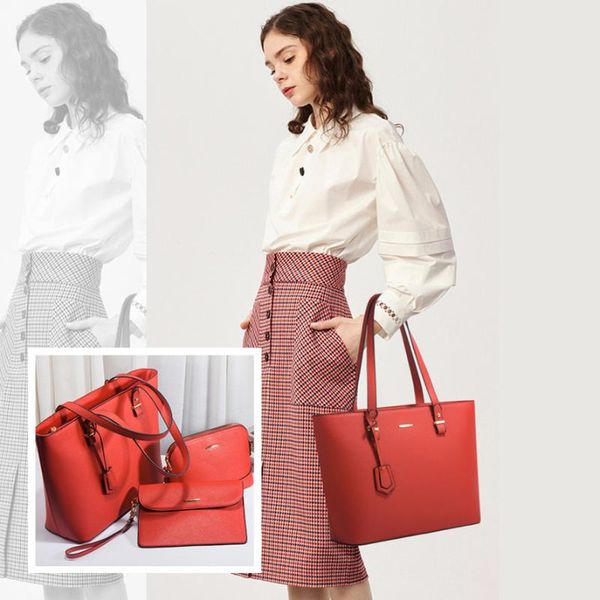 evening bags women fashion handbags wallet tote bag shoulder handle satchel purse set 3pcs composite for luxury designer
evening bags women fashion handbags wallet tote bag shoulder handle satchel purse set 3pcs composite for luxury designer