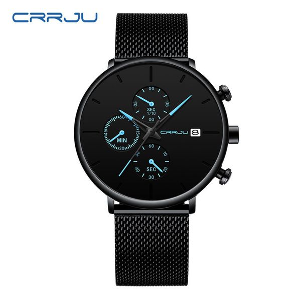 crrju 2268 ultra-thin minimalist watches mens watch waterproof fashion wristwatch for men dress with stainless steel mesh band, Slivery;brown
crrju 2268 ultra-thin minimalist watches mens watch waterproof fashion wristwatch for men dress with stainless steel mesh band, Slivery;brown