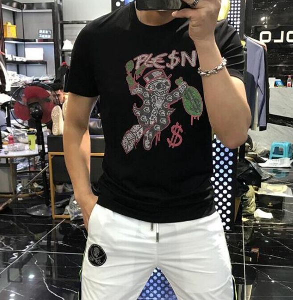 rhinestones t shirts men brand short sleeve fashion man streetwear o neck slim cotton tshirts plus size 4xl 035, White;black
rhinestones t shirts men brand short sleeve fashion man streetwear o neck slim cotton tshirts plus size 4xl 035, White;black