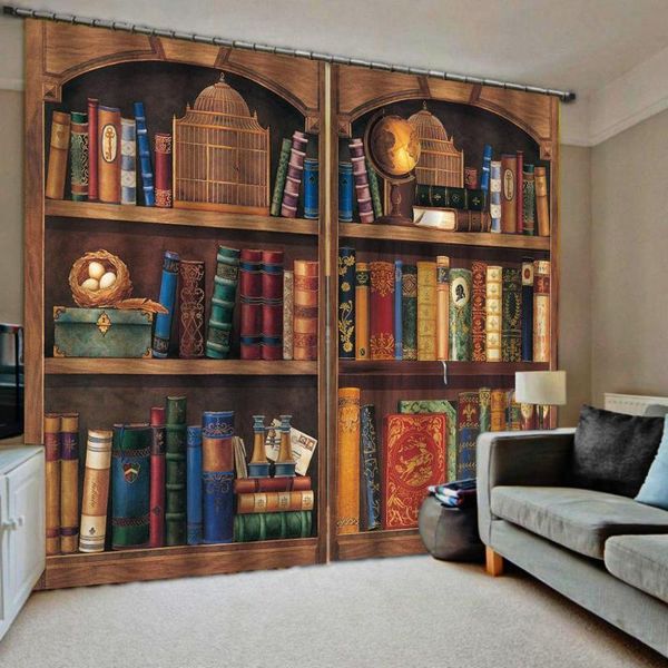 curtain & drapes brown curtains bookself 3d luxury blackout window living room stereoscopic
curtain & drapes brown curtains bookself 3d luxury blackout window living room stereoscopic