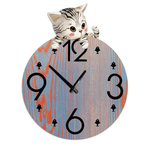 wall clocks wooden clock 10/12/13.5 inch cute cat silent non-ticking wood modern design living room home decor
wall clocks wooden clock 10/12/13.5 inch cute cat silent non-ticking wood modern design living room home decor