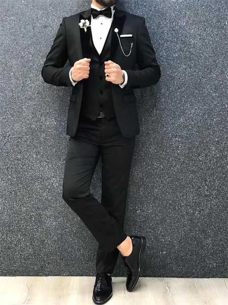 men's suits & blazers (jacket+pants+vest) black slim fit patchwork 3 piece groom tuexdos for wedding formal prom suit party evening bla, White;black
men's suits & blazers (jacket+pants+vest) black slim fit patchwork 3 piece groom tuexdos for wedding formal prom suit party evening bla, White;black