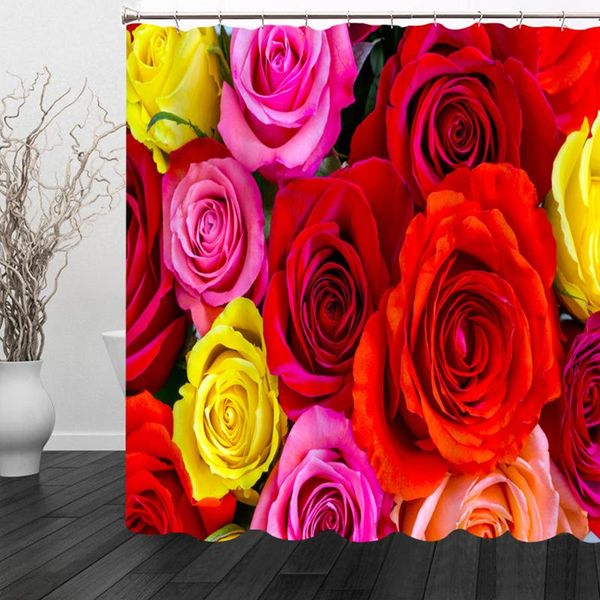 red and yellow rose flower shower curtains valentine's day wedding room bathroom cloth curtain waterproof bath accessories
red and yellow rose flower shower curtains valentine's day wedding room bathroom cloth curtain waterproof bath accessories