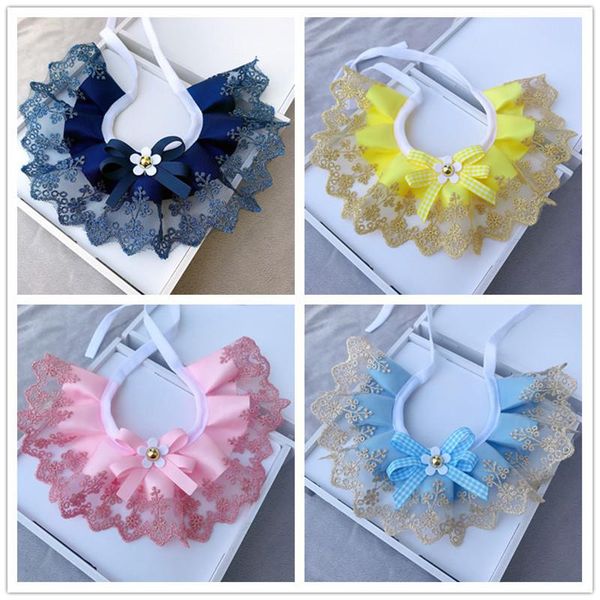 cat collars & leads 2021 fashion bowknot pet collar lace bibs cute bib lovely dog necklace decor for small
cat collars & leads 2021 fashion bowknot pet collar lace bibs cute bib lovely dog necklace decor for small