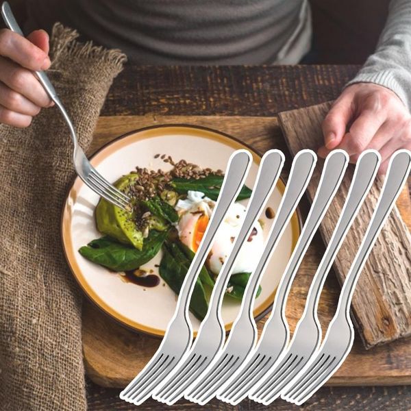 forks silver fork stainless steel long handle dinner fruit dessert cutlery bbq kitchen accessories tools
forks silver fork stainless steel long handle dinner fruit dessert cutlery bbq kitchen accessories tools