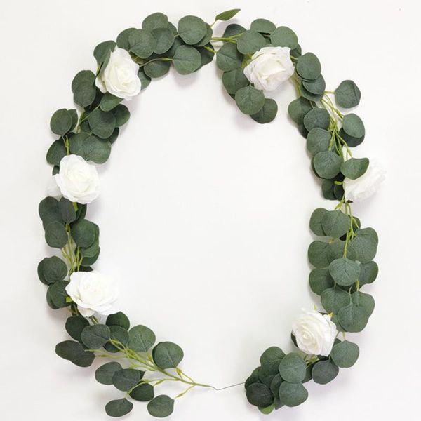 decorative flowers & wreaths 1pc artificial eucalyptus leaves rattan wreath for home party gift decor display
decorative flowers & wreaths 1pc artificial eucalyptus leaves rattan wreath for home party gift decor display