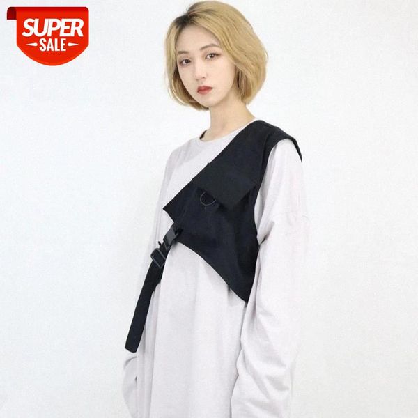new solid black vest outwear detachable saddle for men women fashion punk tactics clothes wholesale european #qh1s, White
new solid black vest outwear detachable saddle for men women fashion punk tactics clothes wholesale european #qh1s, White