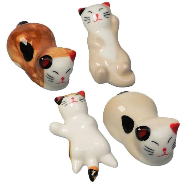 chopsticks 4pcs creative beautiful luck japan home el japanese holder lucky cat ceramic cutlery stand
chopsticks 4pcs creative beautiful luck japan home el japanese holder lucky cat ceramic cutlery stand