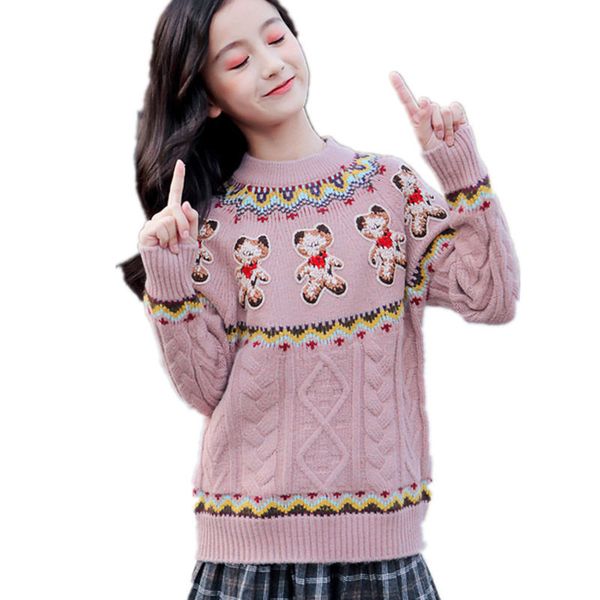 2021 new teenage girls standard warm winter children with nervuras baby sweater outerwear upper garments 3gki, Blue
2021 new teenage girls standard warm winter children with nervuras baby sweater outerwear upper garments 3gki, Blue