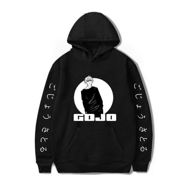 men's hoodies & sweatshirts japanese anime jujutsu kaisen hoodie gojo satoru sweatshirt streetwear clothes boy girls children hoody ove, Black
men's hoodies & sweatshirts japanese anime jujutsu kaisen hoodie gojo satoru sweatshirt streetwear clothes boy girls children hoody ove, Black