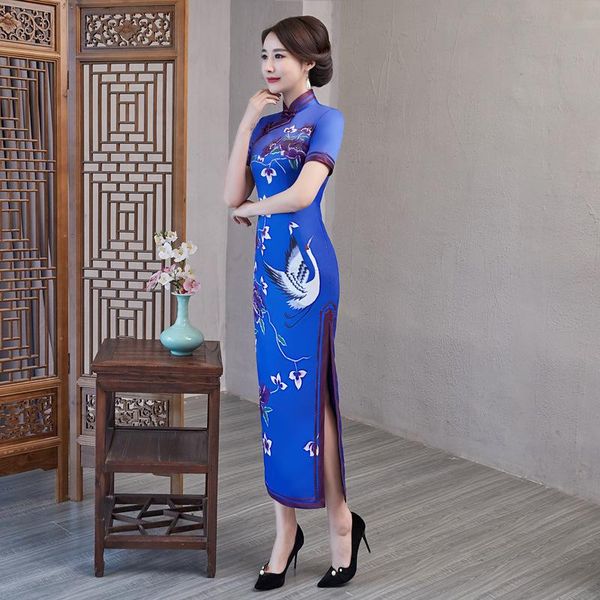 blue slim summer short sleeve qipao lady sweet flower print chinese dress elegant mandarin collar long cheongsam -4xl, Red
blue slim summer short sleeve qipao lady sweet flower print chinese dress elegant mandarin collar long cheongsam -4xl, Red