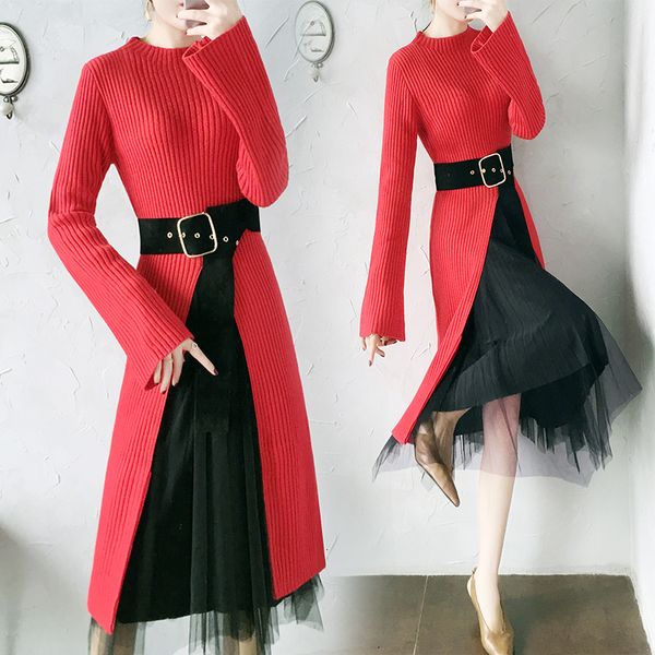 women's fashions settle knitted shirt dressed in new red ladies knitted-out two-piece skirt on joint autumn knee x7bc, White
women's fashions settle knitted shirt dressed in new red ladies knitted-out two-piece skirt on joint autumn knee x7bc, White