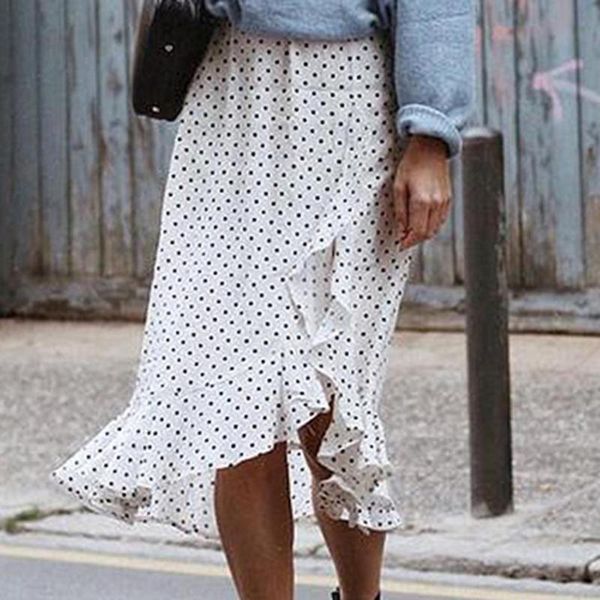 skirts irregular ruffles dobby asymmetrical high waist tassels halfbody skirt female dot print women fashion tide streetwear, Black
skirts irregular ruffles dobby asymmetrical high waist tassels halfbody skirt female dot print women fashion tide streetwear, Black
