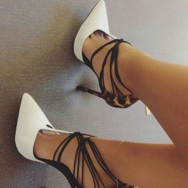 handmade classic style women stiletto high heel dress shoes patchwork leather pointed-toe ankle straps evening club party prom fashion daily, Black
handmade classic style women stiletto high heel dress shoes patchwork leather pointed-toe ankle straps evening club party prom fashion daily, Black
