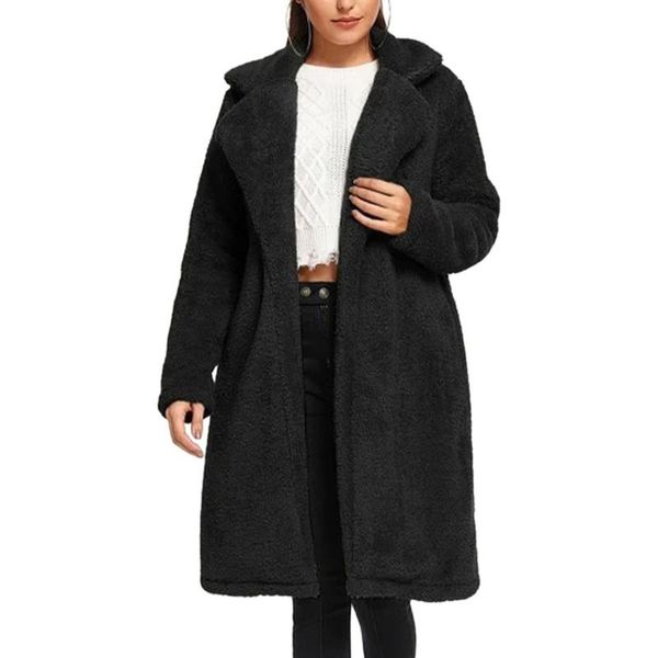 women's fur & faux female winter long fleece jackets solid fluffy overcoats coat women lapel collar plush black coats
women's fur & faux female winter long fleece jackets solid fluffy overcoats coat women lapel collar plush black coats