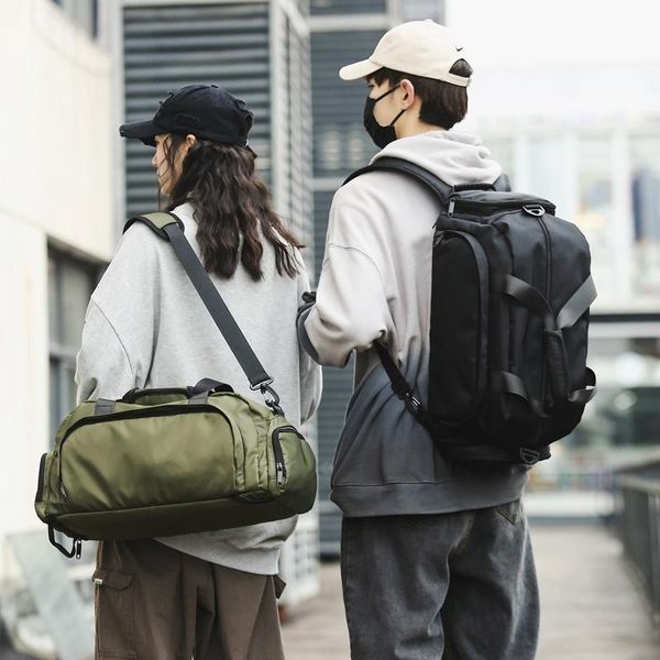 duffel bags multifunction travelling and luggage for women men back pack waterproof weekend bag nylon handbag travel sac
duffel bags multifunction travelling and luggage for women men back pack waterproof weekend bag nylon handbag travel sac