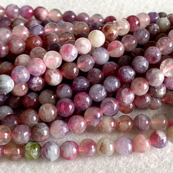 15" natural genuine china pink tourmaline round loose gems beads 6mm 06363 q0531, Black
15" natural genuine china pink tourmaline round loose gems beads 6mm 06363 q0531, Black