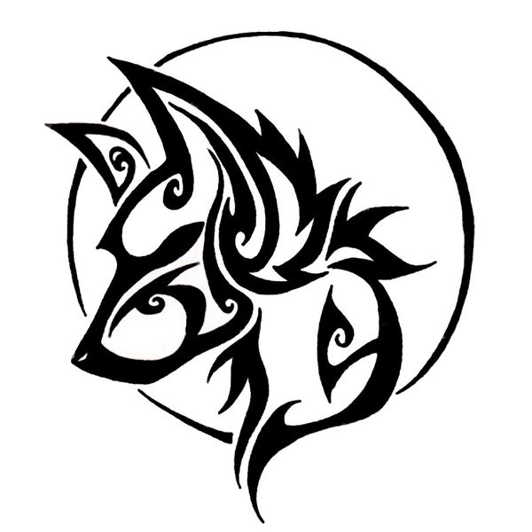 13.9*16cm cute wolf tribal pattern vinyl decorative car styling decal cool car stickers black/silver s1-2325
13.9*16cm cute wolf tribal pattern vinyl decorative car styling decal cool car stickers black/silver s1-2325