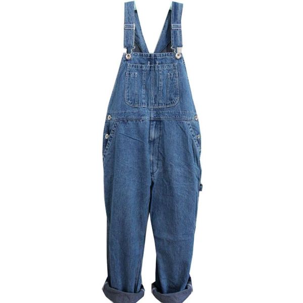 denim overalls large size straight pants dark blue jeans loose men's work clothes more sizes 46 48 50
denim overalls large size straight pants dark blue jeans loose men's work clothes more sizes 46 48 50