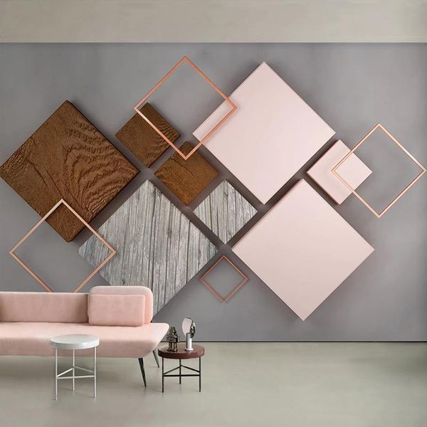 wallpapers custom large mural 3d stereoscopic geometric square lattice modern nordic living room tv background po wall paper bedroom
wallpapers custom large mural 3d stereoscopic geometric square lattice modern nordic living room tv background po wall paper bedroom