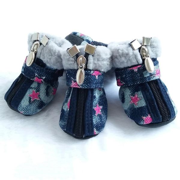 dog apparel small pet shoes denim non-slip cotton warm winter dogs teddy soft bottom snow boot 5 size
dog apparel small pet shoes denim non-slip cotton warm winter dogs teddy soft bottom snow boot 5 size