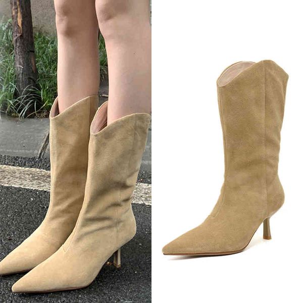 dress shoes eooodoit outono mulher salto alto botas de bezerro ocidental camurça moda dedo do pé apontado deslizamento em saltos stiletto sa, Black
dress shoes eooodoit outono mulher salto alto botas de bezerro ocidental camurça moda dedo do pé apontado deslizamento em saltos stiletto sa, Black