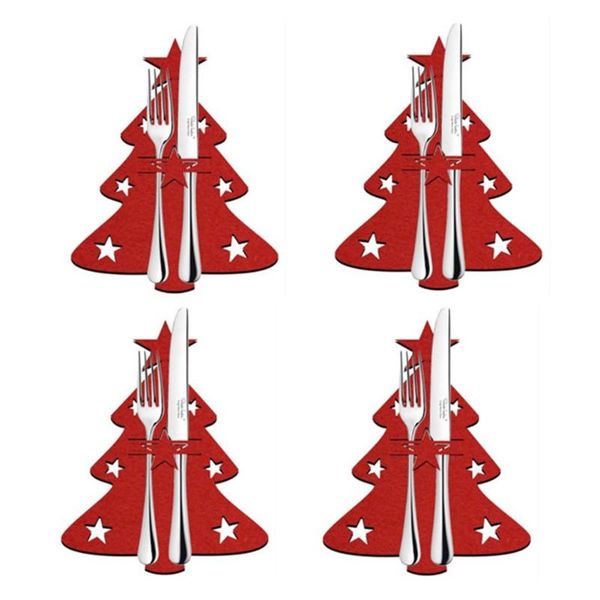 mats & pads 4pcs christmas tree shape knife fork cutlery bag cute star hollow pattern tableware holder xmas year table decorations
mats & pads 4pcs christmas tree shape knife fork cutlery bag cute star hollow pattern tableware holder xmas year table decorations
