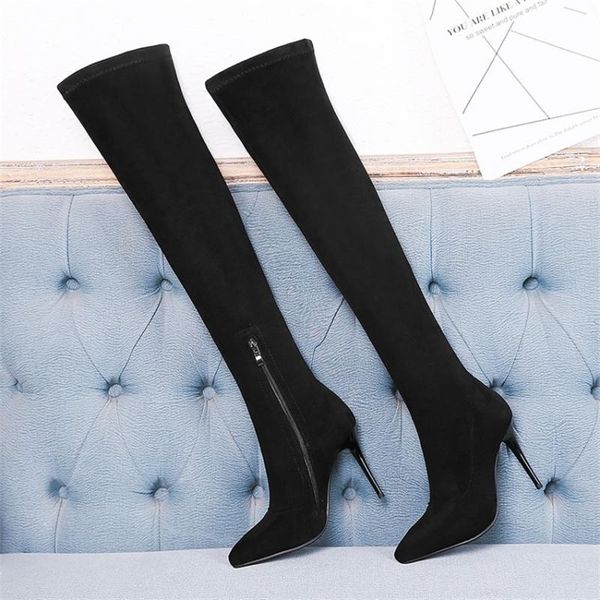 boots in autumn and winter, the is thin heel high-heeled over knee boots, large size leg slim anti, Black
boots in autumn and winter, the is thin heel high-heeled over knee boots, large size leg slim anti, Black
