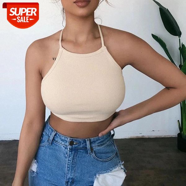 cotton cropped summer women backless halter camis tank ladies camisole wdc5145 #tn2y, White
cotton cropped summer women backless halter camis tank ladies camisole wdc5145 #tn2y, White
