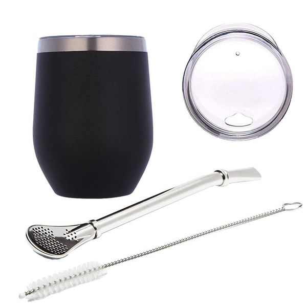 water bottles double-wall stainless yerba gourd mate tea set cup with lid spoon straw bombilla head filter brush
water bottles double-wall stainless yerba gourd mate tea set cup with lid spoon straw bombilla head filter brush