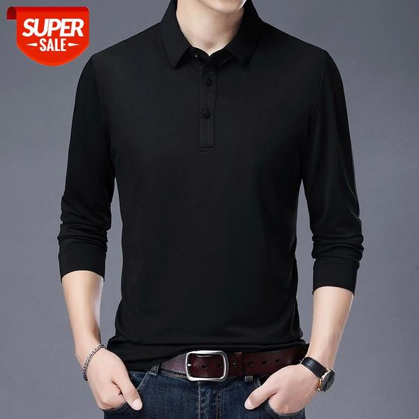polo shirt men long sleeve solid color business casual polo t shirt for men fashion turn down collar sweaters mens clothing #bh3s, White;black
polo shirt men long sleeve solid color business casual polo t shirt for men fashion turn down collar sweaters mens clothing #bh3s, White;black