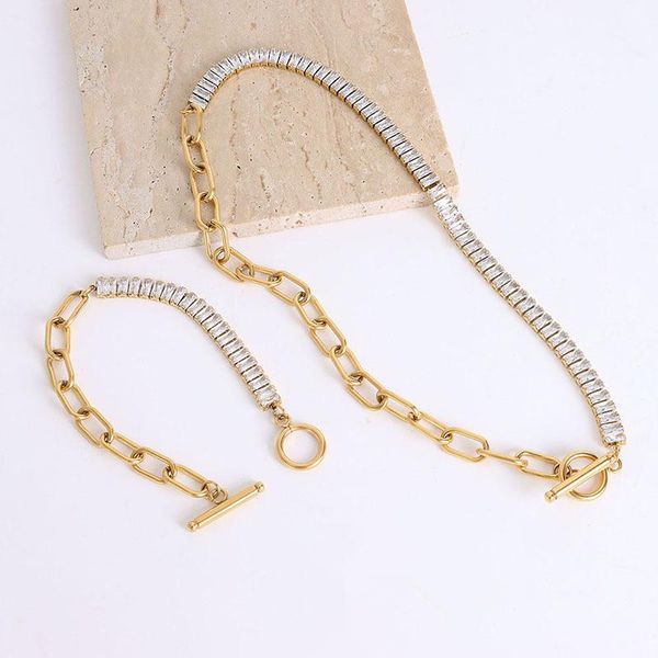 chains joolim jewelry wholesale pvd gold tarnish waterproof crystal pave stainless steel necklace 2021, Silver
chains joolim jewelry wholesale pvd gold tarnish waterproof crystal pave stainless steel necklace 2021, Silver