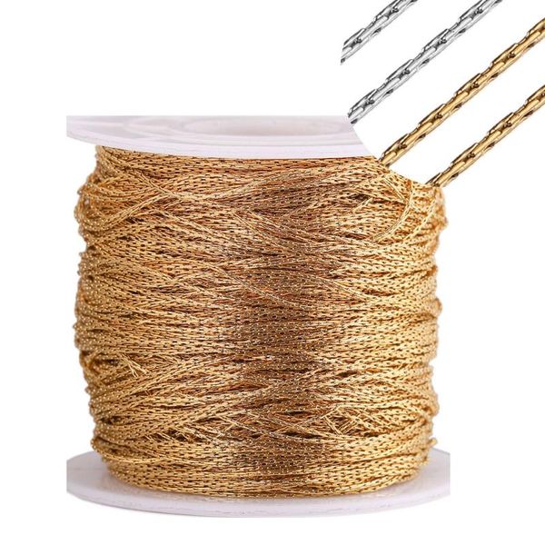 pendant necklaces 5 meter/lot 0.6mm/0.8mm/1mm/1.2mm stainless steel tiny gold cable chains for diy jewelry making wholesale bulk chain, Silver
pendant necklaces 5 meter/lot 0.6mm/0.8mm/1mm/1.2mm stainless steel tiny gold cable chains for diy jewelry making wholesale bulk chain, Silver