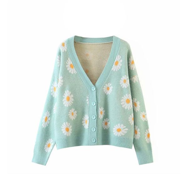 women's knits & tees women button down cardigan sweet long sleeve v neck floral print knit sweater autumn fashion v-neck knitted jacket, White
women's knits & tees women button down cardigan sweet long sleeve v neck floral print knit sweater autumn fashion v-neck knitted jacket, White
