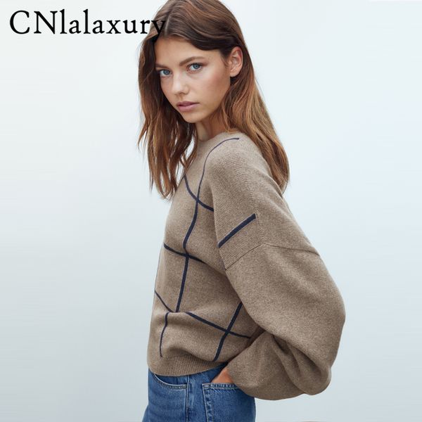 cnlalaxury 2022 soft sweaters plaid o collar pullover women thi warm knitted autumn winter female streetwear jumper, Black
cnlalaxury 2022 soft sweaters plaid o collar pullover women thi warm knitted autumn winter female streetwear jumper, Black