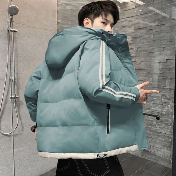 2021large men's coat autumn winter 2021 new hooded clothes chaochao brand padded jacket tooling bread cotton clothing, Black
2021large men's coat autumn winter 2021 new hooded clothes chaochao brand padded jacket tooling bread cotton clothing, Black