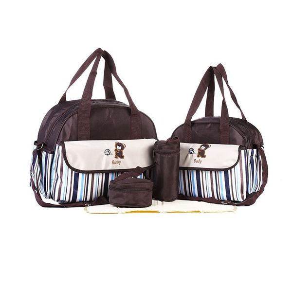diaper bags 5pcs/set fashion mummy maternity nappy bag large capacity shoulder travel nursing for baby care women
diaper bags 5pcs/set fashion mummy maternity nappy bag large capacity shoulder travel nursing for baby care women
