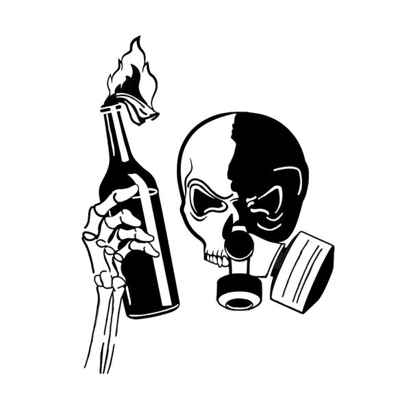 13.4*18cm coolest skull skeleton scary apocalypse riot bomb vinyl decor car sticker c16-0072
13.4*18cm coolest skull skeleton scary apocalypse riot bomb vinyl decor car sticker c16-0072